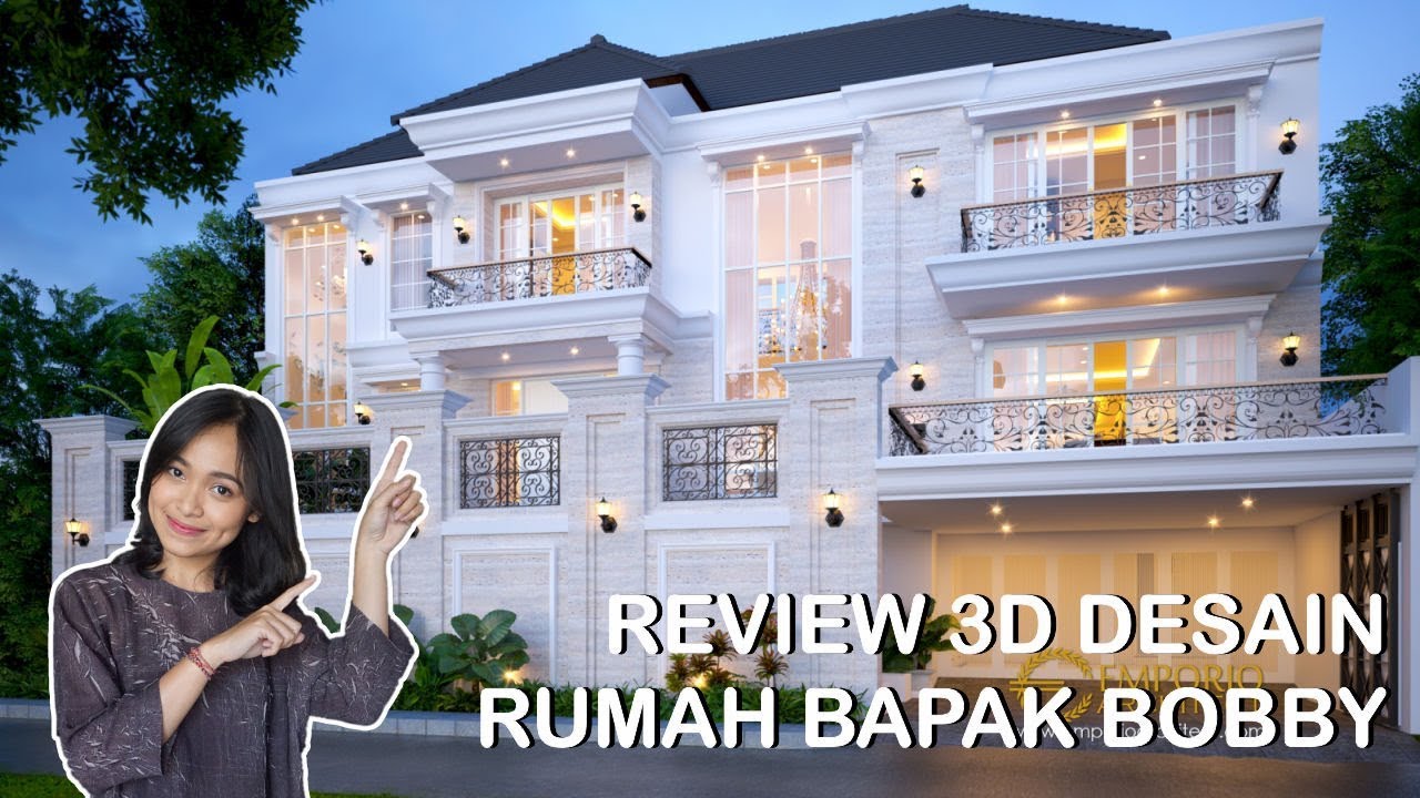 Desain Rumah Classic 25 Lantai Bapak Bobby Pontianak Desain Rumah Classic 25 Lantai Bapak Bobby Pontianak