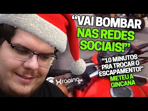 CASIMIRO REAGE: ENQUADROS DE MOTO (EP. 40) - XRACING | Cortes do Casimito