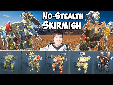 War Robots New No-Stealth Fun Skirmish Mode Hangar Gameplay - WR