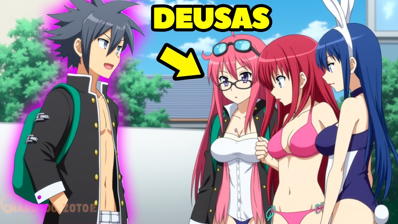 Garoto Órfão e INÚTIL Foi MORAR com Cinco DEUSAS PODEROSAS Que o ENSINAM a como ser um empregado