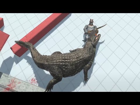 Purussaurus VS All Unit Animal ARBS - Animal Revolt Battle Simulator