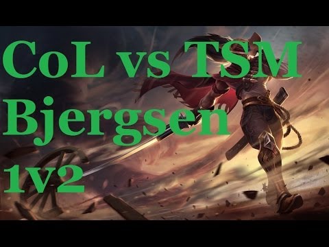 CoL vs TSM - Bjergsen Yasuo 1v2