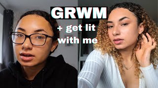 GRWM to stay home because i have no life