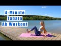 4 Minute Tabata Ab Workout