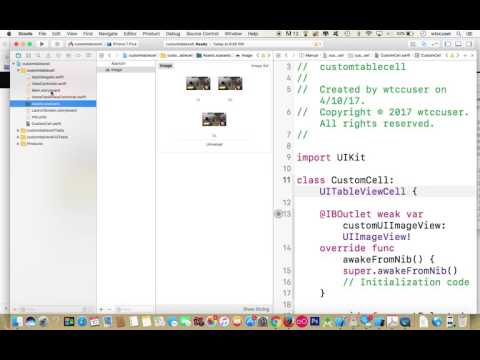 Add image to IOS project for custom cell