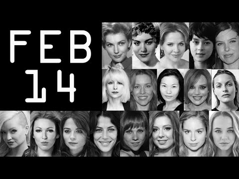 February 14 ♒ Famous BirthDays Celebrities