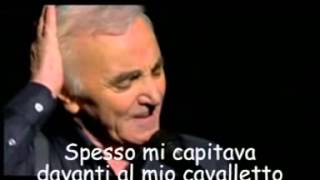 Charles Aznavour - La Bohème con sottotitoli in italiano