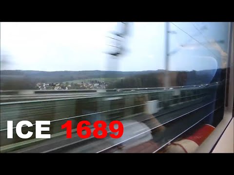 ICE T (Br 411) Mitfahrt Bremen Hbf - München Hbf