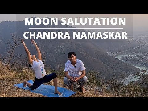 Moon Salutation Step by Step Guide | Chandra Namaskar | Breathing | Posture