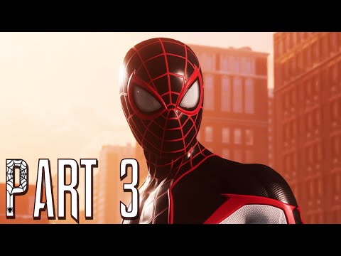 SPIDER MAN MILES MORALES Walkthrough Gameplay Part 3 - SPIDER CAT!