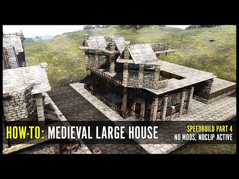 How-to: Medieval Large House, Speedbuild part 4 - No Mods