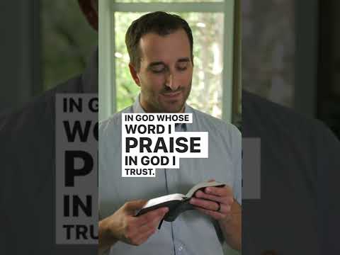 Read the Bible Psalm 56:3-4 ✝️ 📖 #shorts