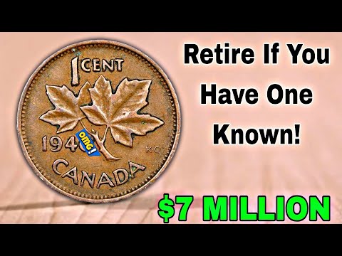 Top Five Rare & Valuable Canadian One Cent Coins Worth Big Money Check Your Change Now!