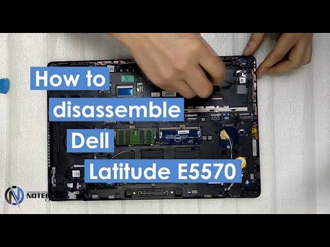 Dell Latitude E5570 - Disassembly and cleaning