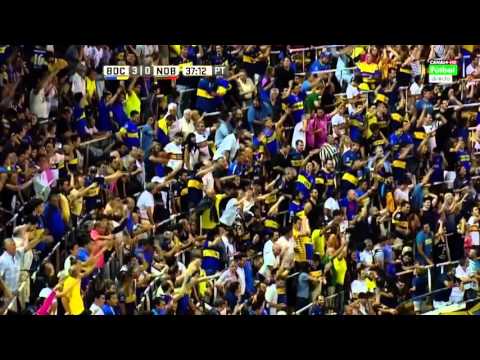 Gol de Silva (3-0) / Boca Juniors 4 - 1 Newell's - Fecha 4 Torneo Argentino 2016
