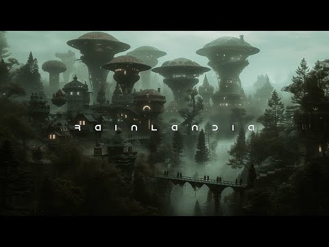 RAINLANDIA: Future City Sounds For Total Relaxation - Immersive Ambient Music