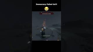 Democracy Failed Us