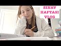 Sınav Haftası, İlk Sınavlar Vlog. Ecrin Su Çoban