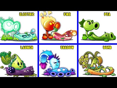 PVZ 2 - Compare 6 Pair Plants  Have The Same Skills - Which Team Plant 's Best?