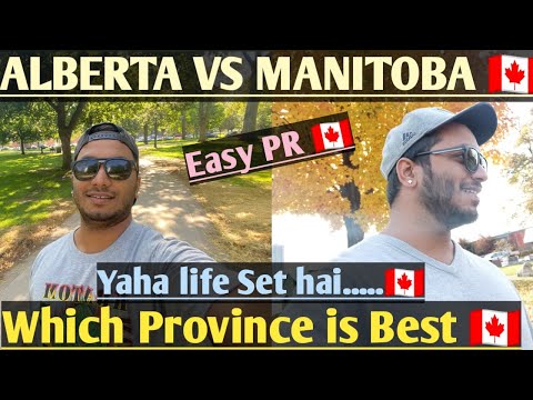 ALBERTA vs MANITOBA 🇨🇦 WHICH PROVINCE IS BEST FOR PR & OPPORTUNITIES IN 2024 #canada #india #punjab