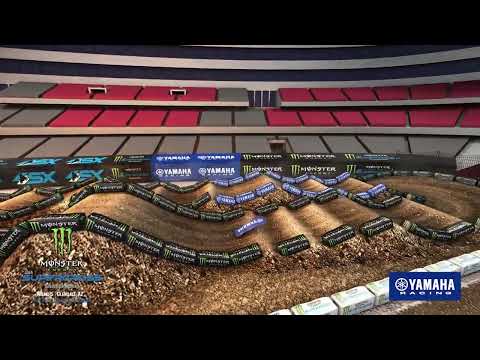 AMAスーパークロス 2022 Rd5 グレンディール（ステイトファームスタジアム）West コース紹介動画