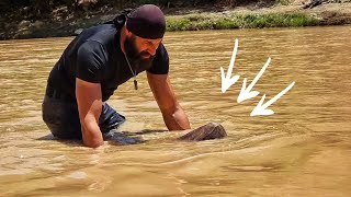 הדיג הכי קל במים בוציים / Çamurlu Suda En Basit Balık Avı / ÇOK BASİT
