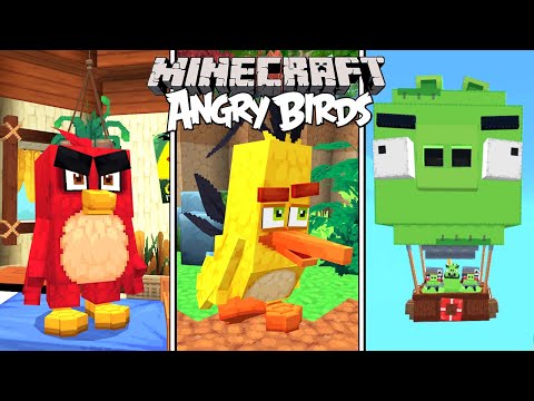 🐷 Minecraft x Angry Birds 🐦 DLC OFICIAL