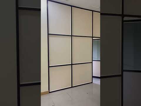 Aluminium partition #aluminiumfabrication #aluminium #fabrication #cabin #partition #partitionwall