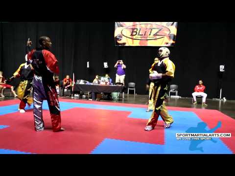 Ramon de la Cruz v Kevin Walker - Men's Sparring Grands - 2014 BLITZ Championships