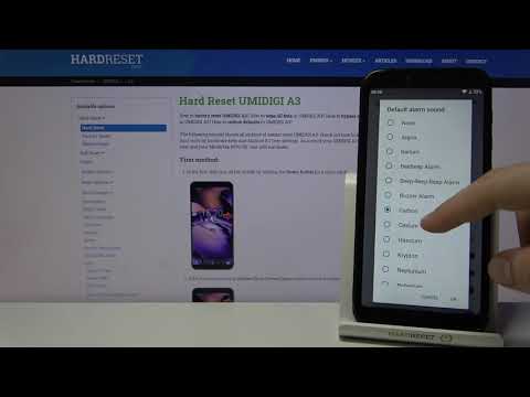 Available Sounds for Alarms in Umidigi A3 – Alarm Sounds Settings