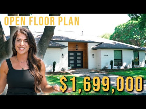 INSIDE A $1,699,000 MODERN DALLAS TX HOME WITH A POOL | 4 BEDS | 5.5 BATH | 4467 SQFT