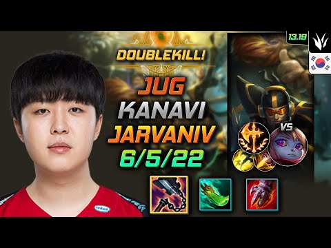 Jarvan IV Jungle Build Kanavi Goredrinker Conqueror - LOL KR Master Patch 13.19