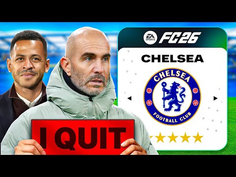 I Rebuild CHELSEA As ENZO MARESCA Quits!