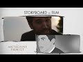 Storyboard VS Movie  -  Beach Scene