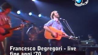 Francesco De Gregori - Genova- live