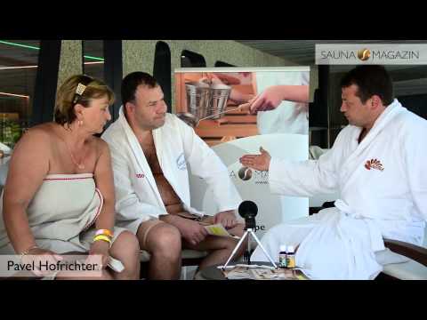 Jurymitglied der Sauna EM 2015 Pavel Hofrichter im Interview