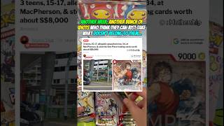 He Stole $8,000 One Piece Cards. Now He Faces 5 Years of Jail + 12 Strokes of Cane