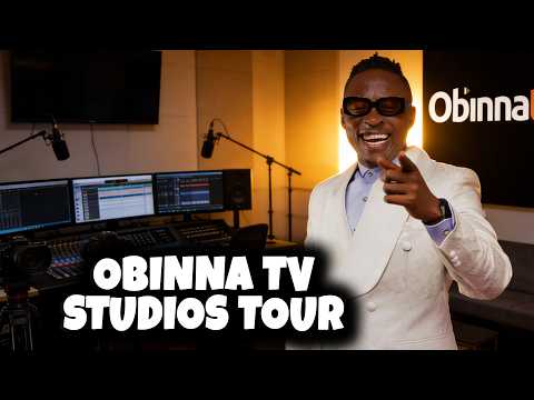 TOUR INSIDE OGA OBINNA'S MULTI MILLION STUDIO 
