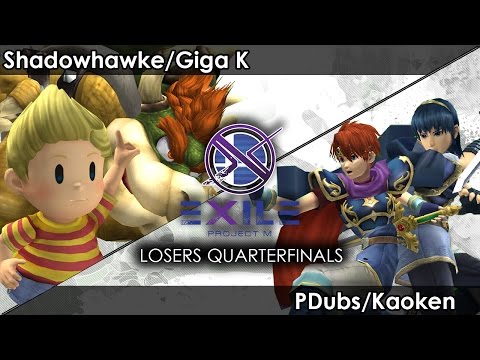 Project M: Shadowhawke/Giga K V Kaoken/PDubs - Exile 70 Tournament SSBPM