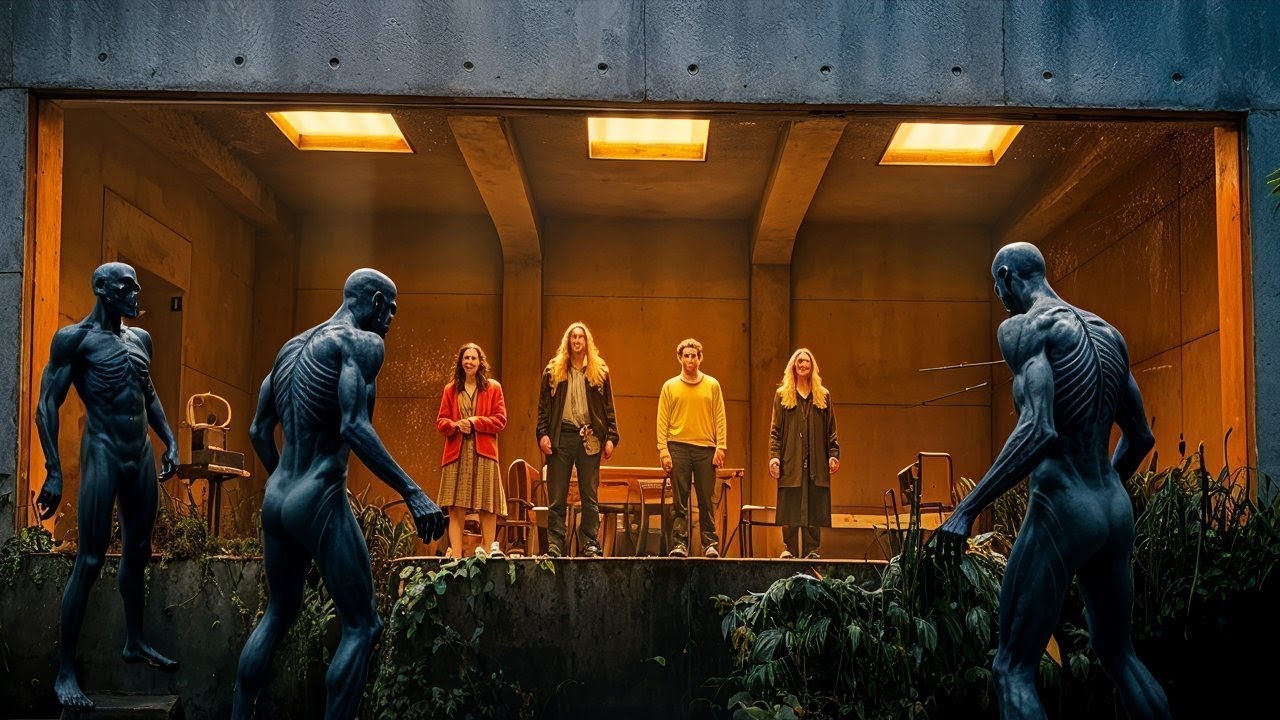 ESTRANHOS SE ESCONDEM EM UM BUNKER NA FLORESTA, ONDE CRIATURAS AS OBSERVAM TODAS AS NOITES!