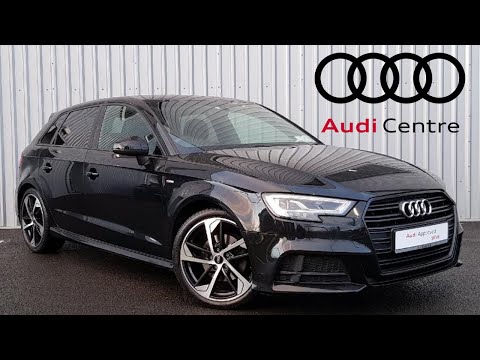 USED 2019 AUDI A3 SPORTBACK  1.6TDI 116HP S-LINE 4DR BLACK EDITION | AUDI CENTRE
