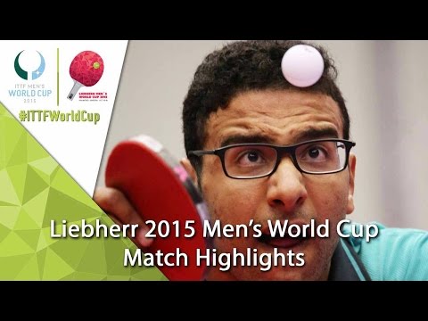 2015 Men's World Cup Highlights: APOLONIA Tiago vs ASSAR Omar (Qual. Groups)