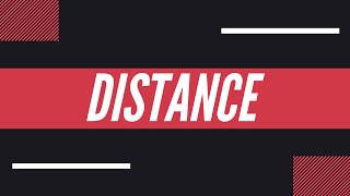 Distance  Jireh Lim Lyrics