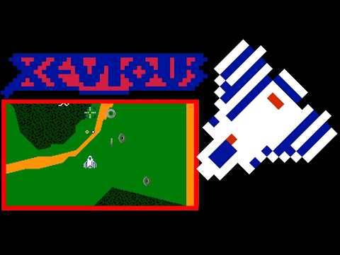 Xevious (FC · Famicom) video game port | gameplay session 🎮