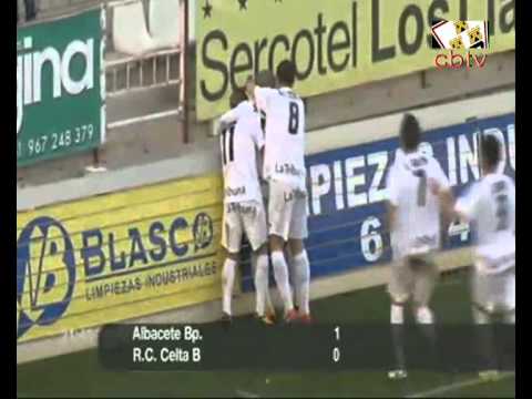 TVG/CMT. Temp. 2011-12. Resumen ALBACETE 1 - REAL CLUB CELTA DE VIGO "B" 0