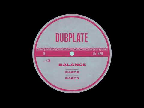 DUBPLATE - Mr Zebre - Balance - Part 1/2/3 (12")