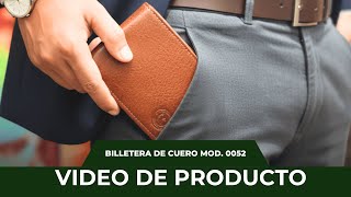 Video de Billetera clasica chica de cuero
