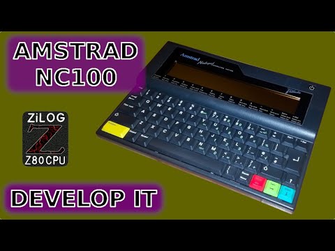 Amstrad NC100 Notebook Computer 1992