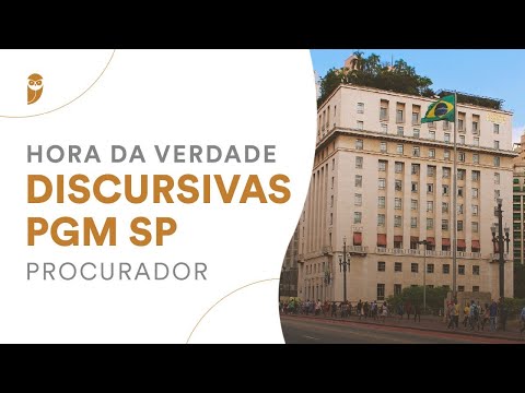 Curso Hora da verdade - Discursivas PGM SP: Direito Processual Civil - Prof. Rodrigo Vaslin