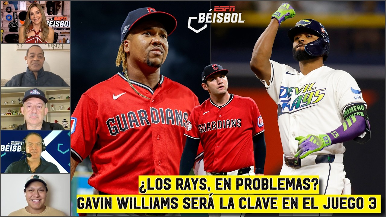 GUARDIANS tienen TODO A SU FAVOR para Juego 3 vs RAYS con EL CLIMA y GAVIN WILLIAMS | ESPN Beisbol